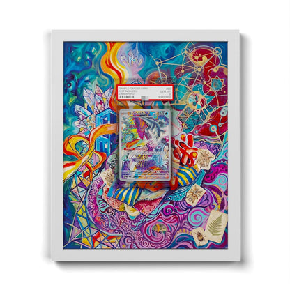 210 Baxcalibur - Extended Artwork Framed Pokemon Card Display