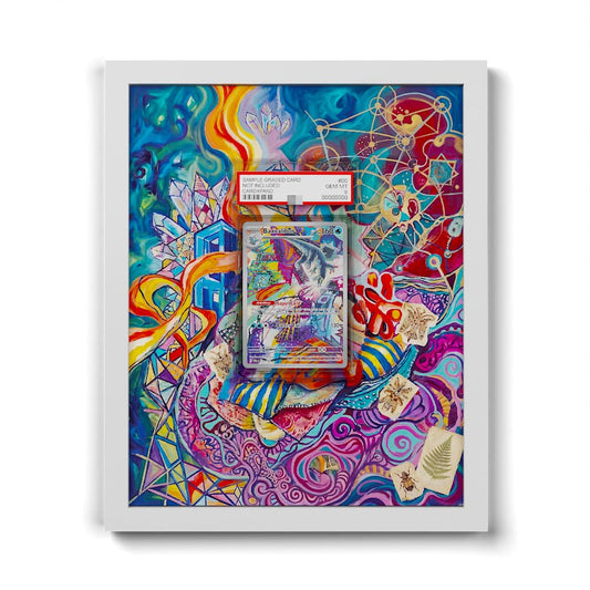210 Baxcalibur - Extended Artwork Framed Pokemon Card Display
