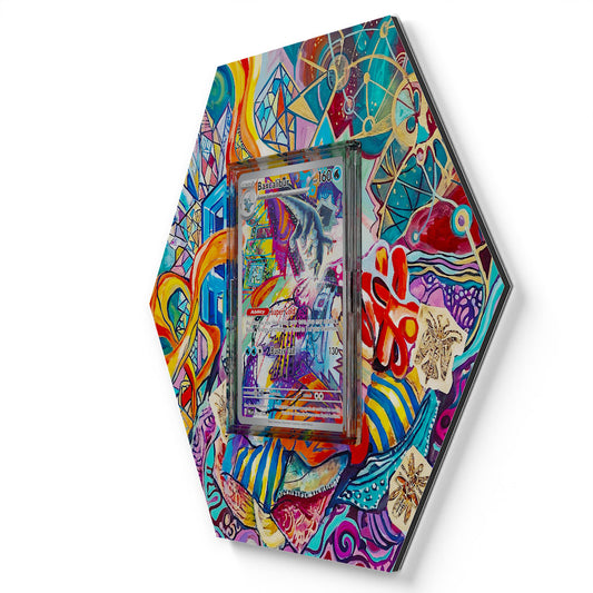 210/193 Baxcalibur - Extended Artwork Pokemon Card Display