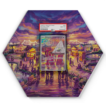 210/198 Drowzee - Extended Artwork Pokemon Card Display