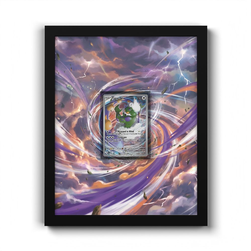 210 Tornadus - Extended Artwork Pokemon Card Frame