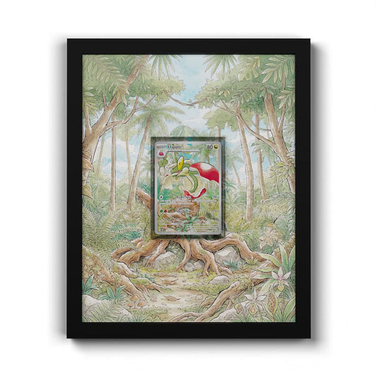 210 Flapple - Extended Artwork Framed Pokemon Card Display