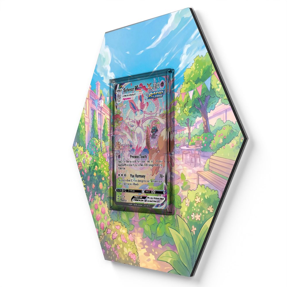 212/203 Sylveon VMAX - Extended Artwork Pokemon Card Display
