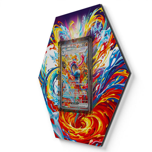 214/167 Greninja EX - Extended Artwork Pokemon Card Display