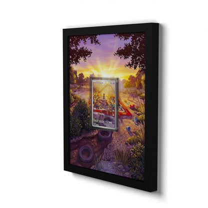 214 Sandygast - Extended Artwork Framed Pokemon Card Display