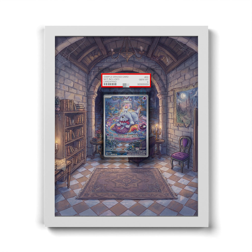 214/198 Greavard - Extended Artwork Pokemon Card Frame