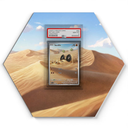 216/198 Sandile - Extended Artwork Pokemon Card Display