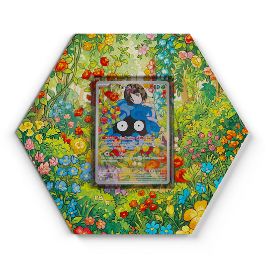 218/217 Erika's Tangela - Extended Artwork Pokemon Card Display