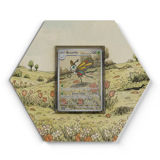 219/217 Beautifly - Extended Artwork Pokemon Card Display