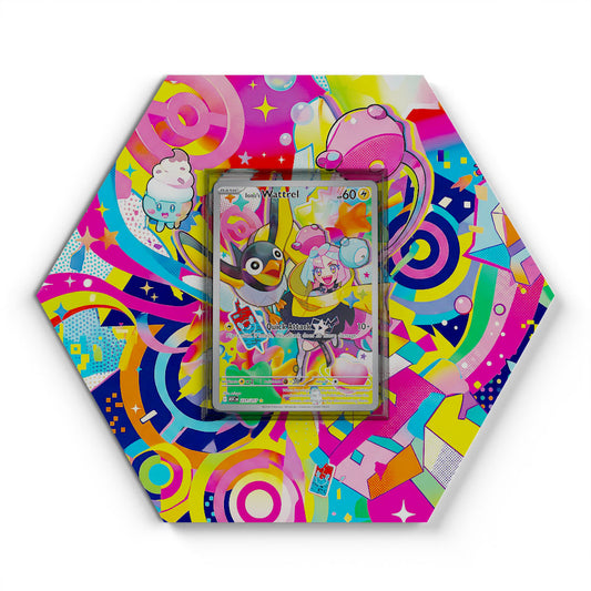 231/217 Iono's Wattrel - Extended Artwork Pokemon Card Display