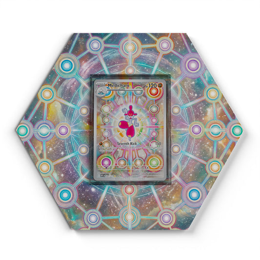 241/217 Medicham - Extended Artwork Pokemon Card Display