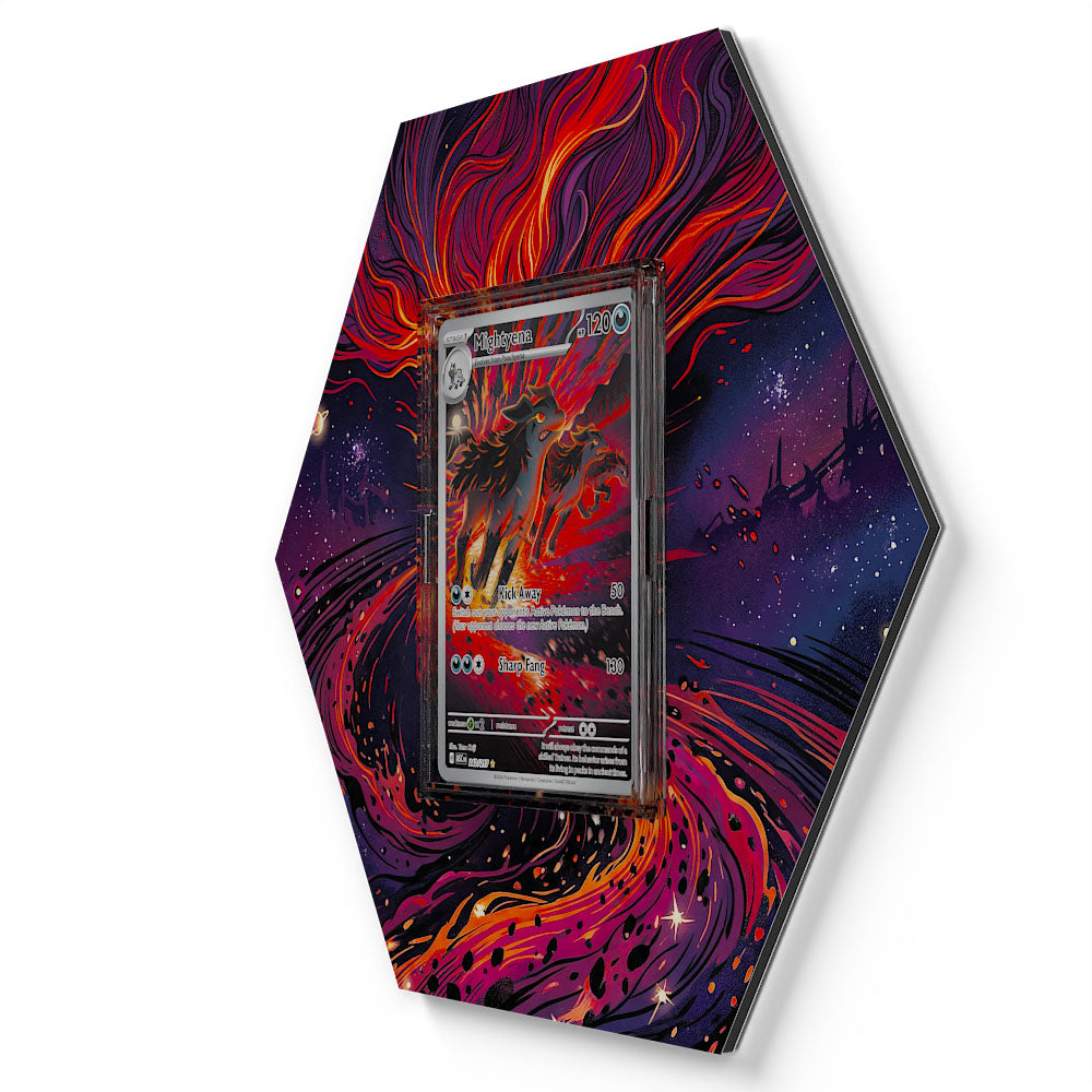 243/217 Mightyena - Extended Artwork Pokemon Card Display