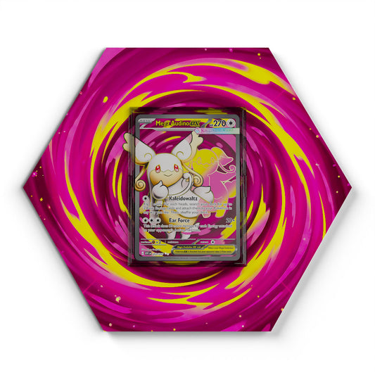 253/217 Mega Audino EX - Extended Artwork Pokemon Card Display