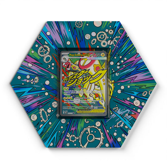 266/217 Mega Elektross EX - Extended Artwork Pokemon Card Display