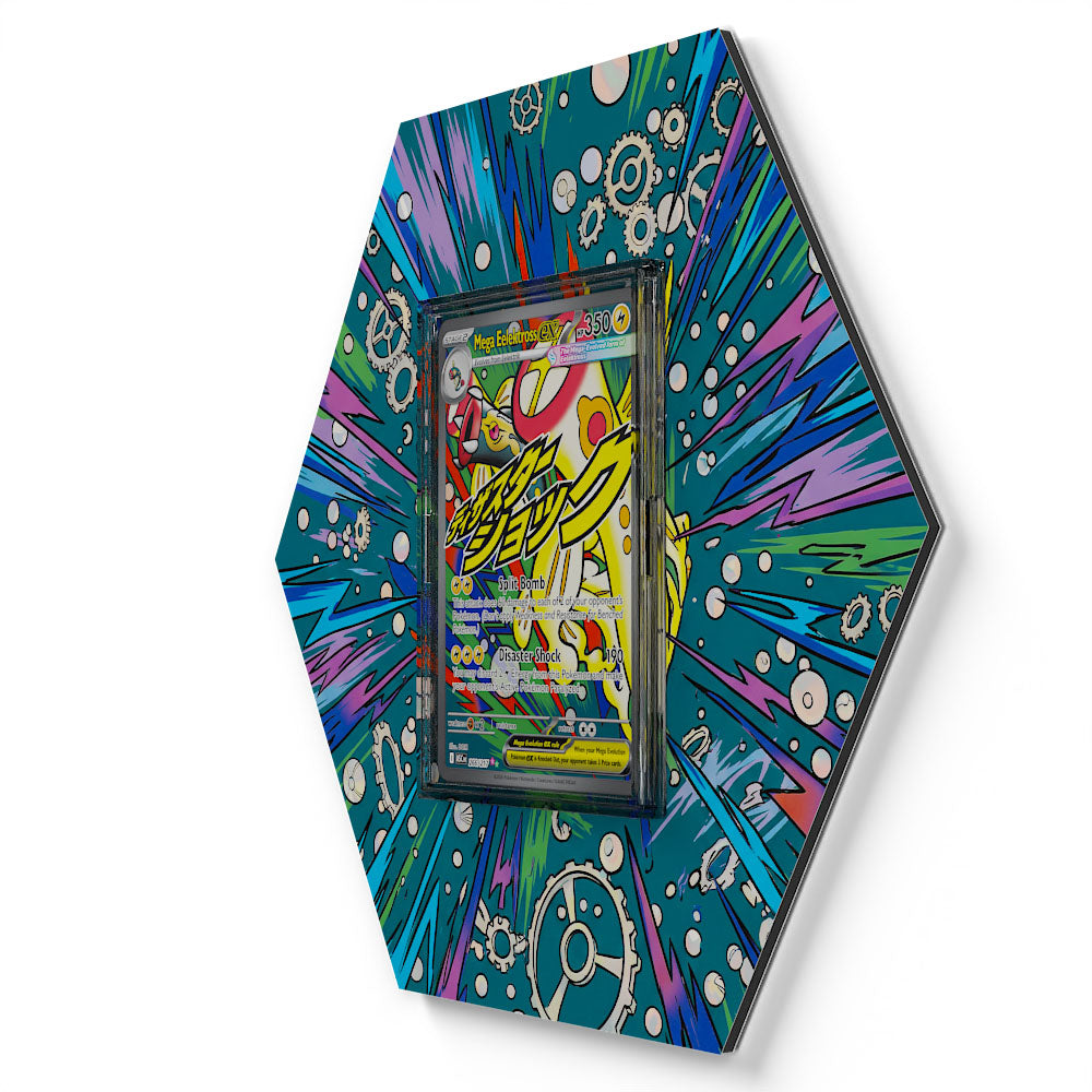 266/217 Mega Elektross EX - Extended Artwork Pokemon Card Display