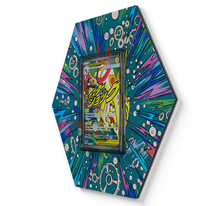 266/217 Mega Elektross EX - Extended Artwork Pokemon Card Display