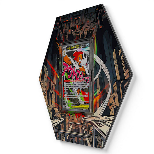 270/217 Mega Scrafty EX - Extended Artwork Pokemon Card Display