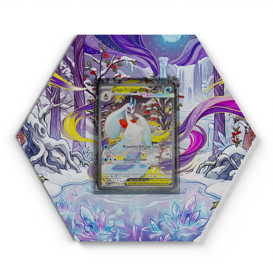 275/217 Mega Froslass EX - Extended Artwork Pokemon Card Display