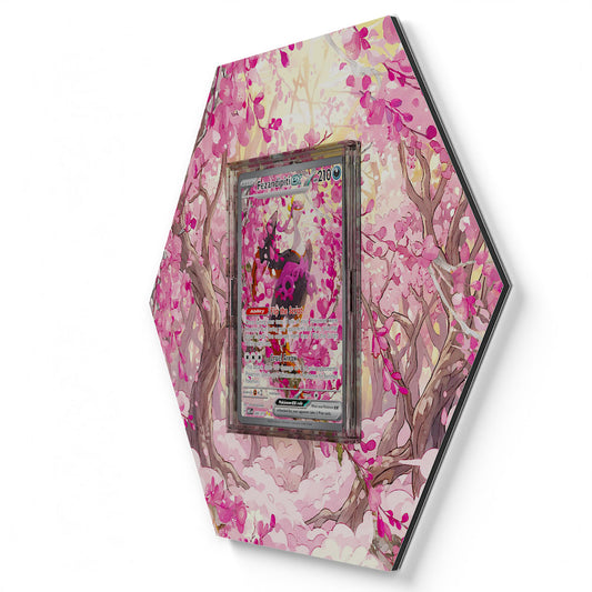288/217 Fezandipiti EX - Extended Artwork Pokemon Card Display