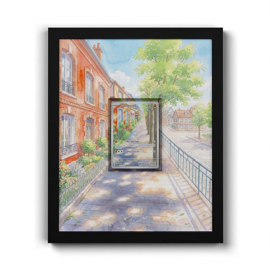 219 Sudowoodo - Extended Artwork Framed Pokemon Card Display