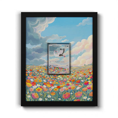 219/198 Bombirdier - Extended Artwork Framed Pokemon Card Display