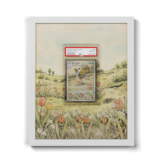 219 Beautifly - Extended Artwork Framed Pokemon Card Display