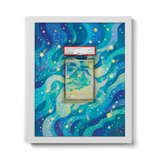 221 Budew - Extended Artwork Framed Pokemon Card Display