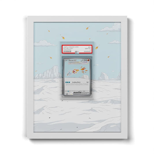 222 Eiscue EX - Extended Artwork Framed Pokemon Card Display