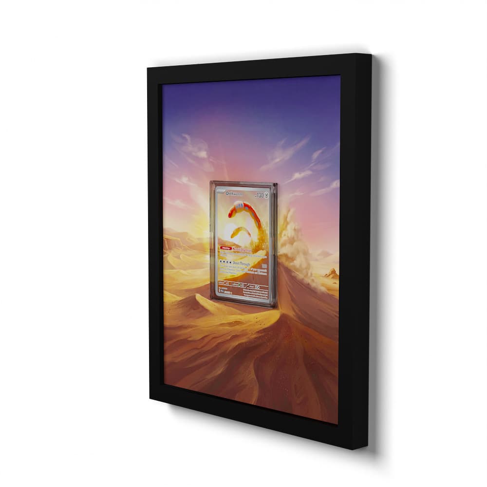 224 Orthworm - Extended Artwork Framed Pokemon Card Display