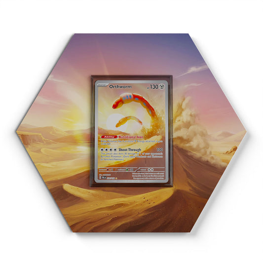 224/193 Orthworm - Extended Artwork Pokemon Card Display