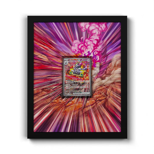224 Revavroom EX - Extended Artwork Framed Pokemon Card Display