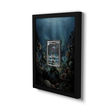 225 Palafin - Extended Artwork Framed Pokemon Card Display