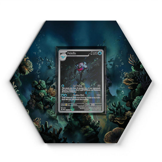 225/091 Palafin - Extended Artwork Pokemon Card Display