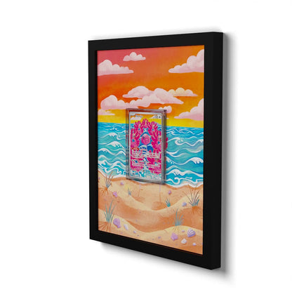 227 Flamigo - Extended Artwork Framed Pokemon Card Display