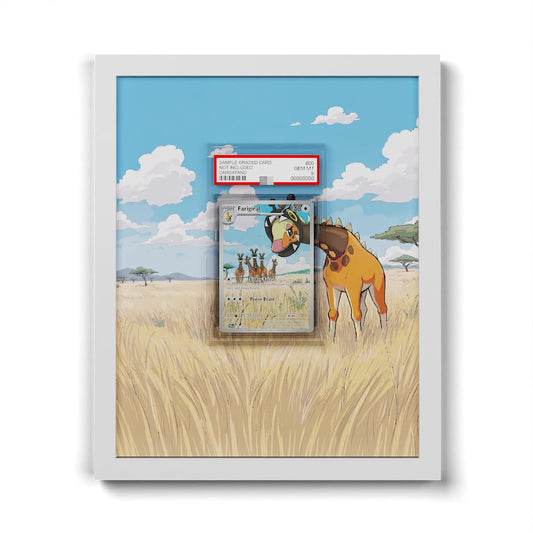 228/193 Farigiraf - Extended Artwork Framed Pokemon Card Display