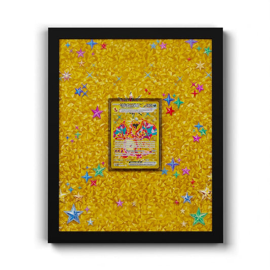 228/197 Charizard - Extended Artwork Framed Pokemon Card Display