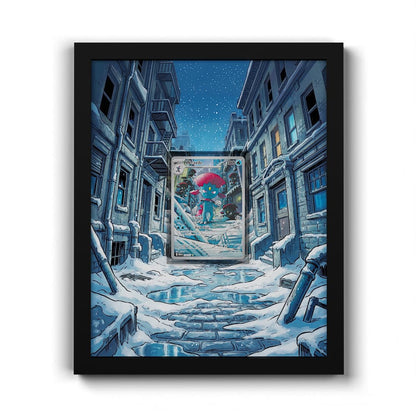 228/217 Weavile - Extended Artwork Framed Pokemon Card Display