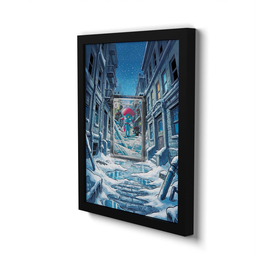 228/217 Weavile - Extended Artwork Framed Pokemon Card Display