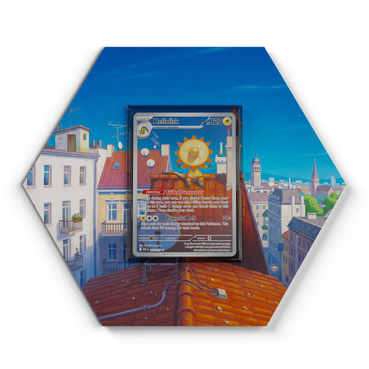 229/217 Heliolisk - Extended Artwork Pokemon Card Display