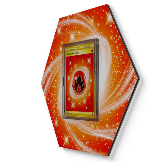 230/197 Basic Fire Energy - Extended Artwork Pokemon Card Display