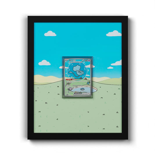 232 Mew EX - Extended Artwork Framed Pokemon Card Display