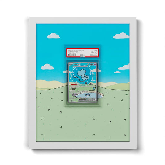 232 Mew EX - Extended Artwork Framed Pokemon Card Display
