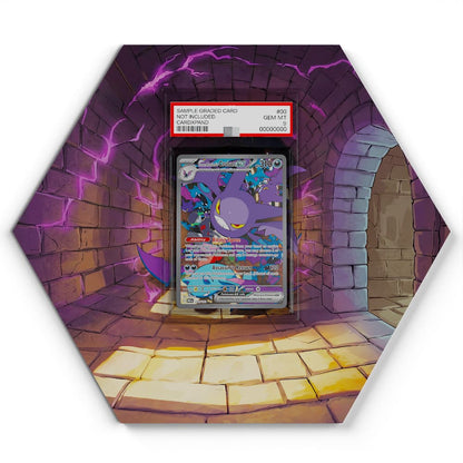 234/182 Team Rocket's Crobat EX - Extended Artwork Pokemon Card Display