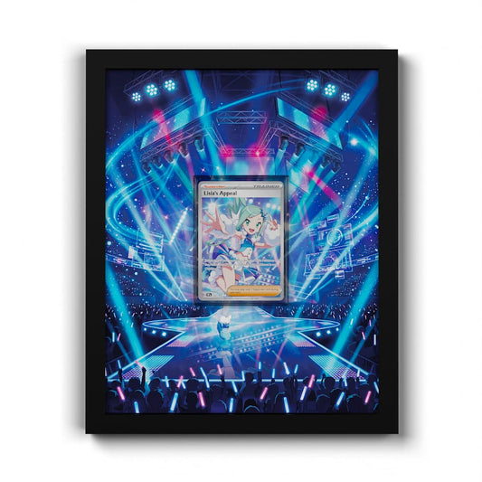 234 Lisia's Appeal - Extended Artwork Framed Pokemon Card Display