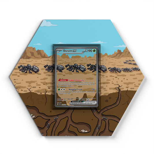 236/191 Durant EX - Extended Artwork Pokemon Card Display