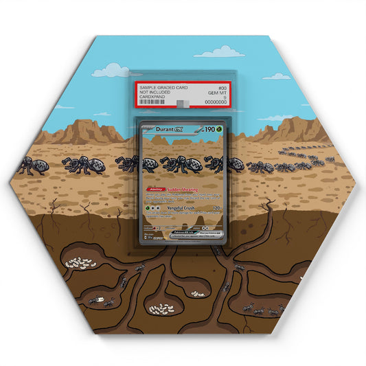 236/191 Durant EX - Extended Artwork Pokemon Card Display