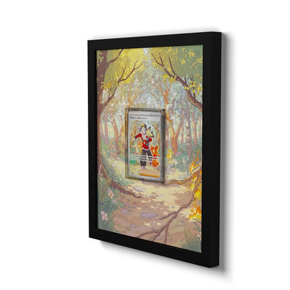 236 Ethan's Adventure - Extended Artwork Framed Pokemon Card Display
