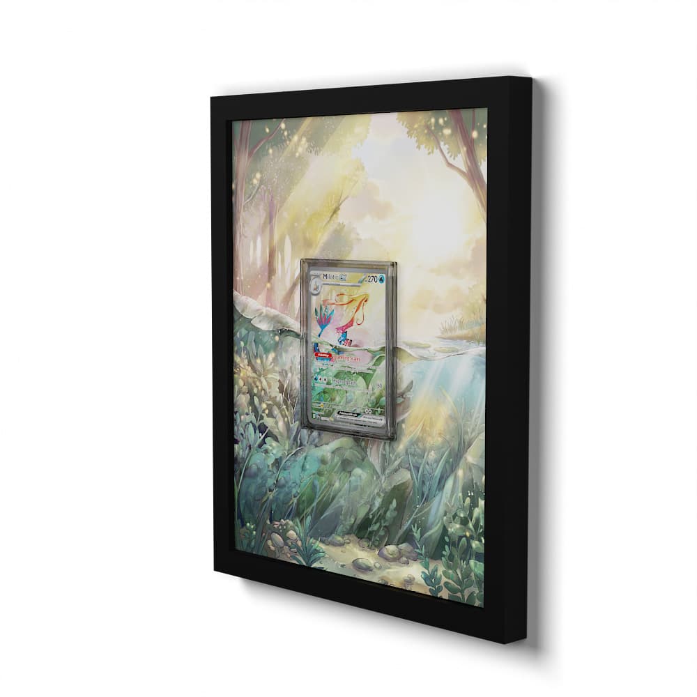 237 Milotic EX - Extended Artwork Framed Pokemon Card Display