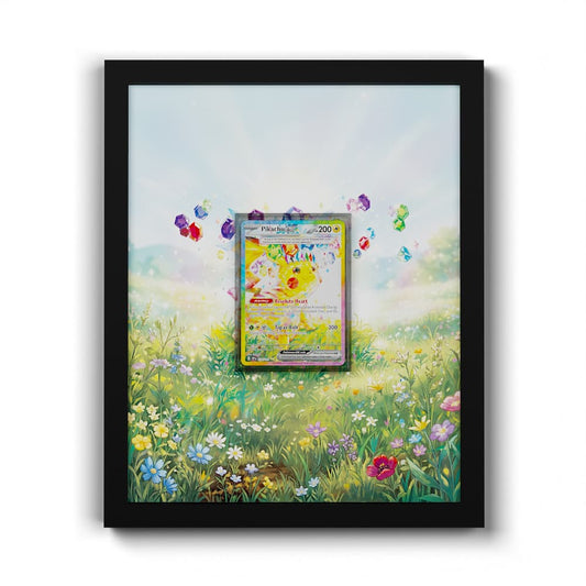 238 Pikachu EX - Extended Artwork Framed Pokemon Card Display