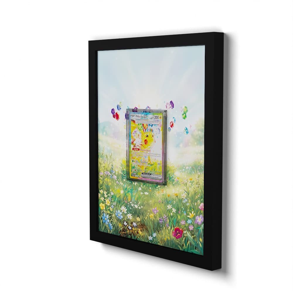 238 Pikachu EX - Extended Artwork Framed Pokemon Card Display